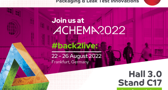 Sepha highlights Packaging and Leak Test Innovations at Achema 2022