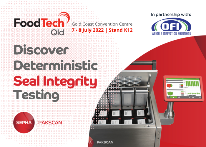 Discover the Sepha PakScan at FoodTech Qld 2022