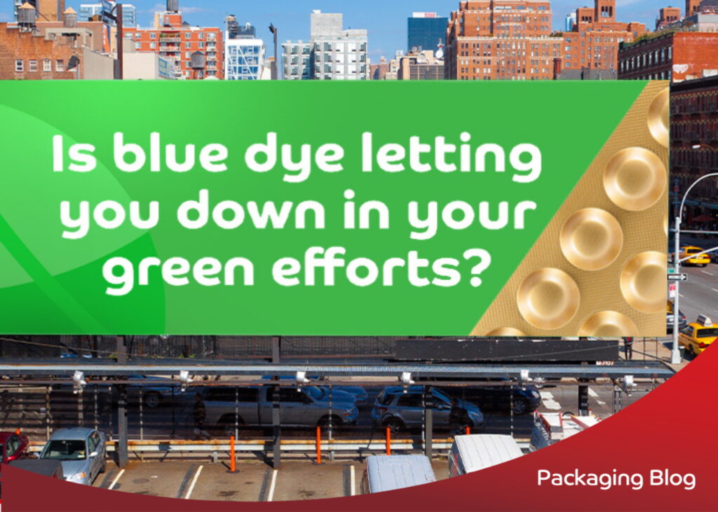 Is blue dye letting you down in your green efforts?